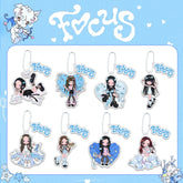 H2H FOCUS Bead Chain Keychain
