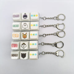 PPULBATU Keycap Pendant Keychain
