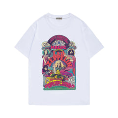 JUHOON Same Zeppelin Short-sleeved T-shirt Top