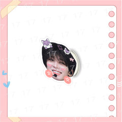Cute Kpop Acrylic Phone Retractable Bracket