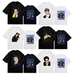 Unisex Kpop Album Cotton T-Shirt Top