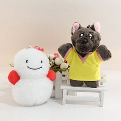 Cute KPOP Plush Doll Pendant Keychain