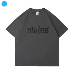 NJZ LOGO Short-sleeved T-shirt Top