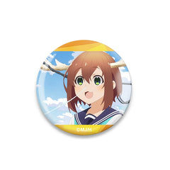 Funny Anime Emoji Badge