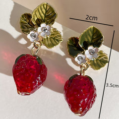 Strawberry Earrings