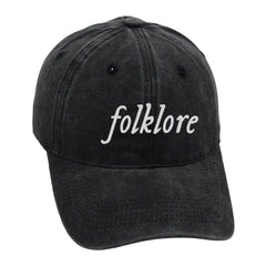 Vintage Washed Taylor Folklore Baseball Cap