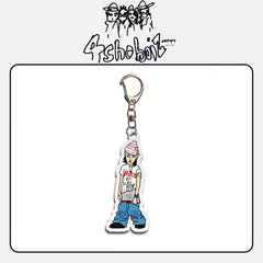 "SHOT CALLERS" Cartoon Keychain Acrylic Pendant
