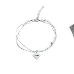 ATE LOGO Pendant Bracelet