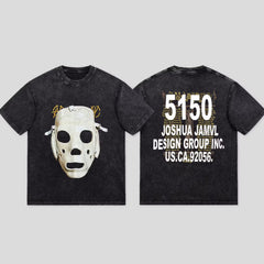 JK Same Style Mask T-shirt Top