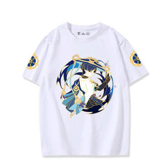 Unisex Game Scaramouche Cotton Short-sleeved T-shirt