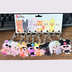 MIGHTEEZ "ROCK THE STAGE" Acrylic Keychain Set
