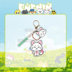 EN- Cartoon Acrylic Keychain