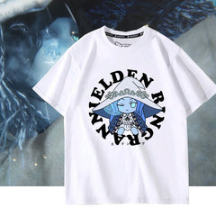 Unisex Cute Ranni Print Short-sleeved Loose T-shirt