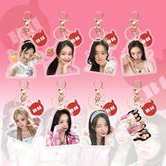 KPOP Figure Acrylic Keychain Pendant