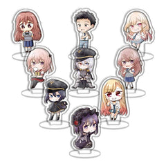 Nine-piece Set Anime Standing Figure