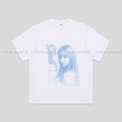KARINA GISELLE WINTER NINGNING Graffiti Print T-shirt
