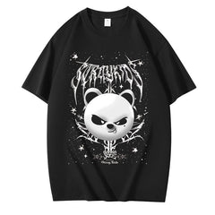 KPOP Jiniret Bbokari Print Short-sleeved T-shirt