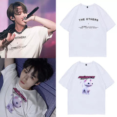 Lee Know Cotton Printed Short-sleeved T-shirt