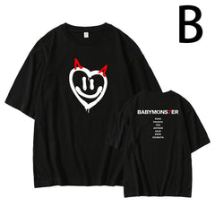 KPOP Concert SeeYouThere Loose Round Neck T-shirt