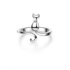 Cat Tail Open Ring
