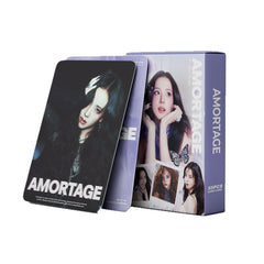 JISOO AMORTAGE Album LOMO Cards