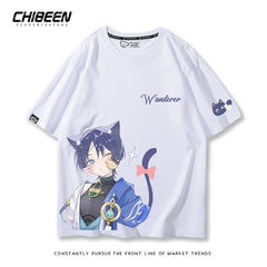 Casual Game Cotton Short Sleeve T-Shirt