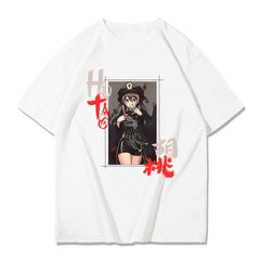 Unisex Trendy Game HuTao Loose T-shirt