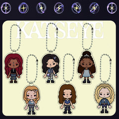 Daniela Lara Megan Acrylic Cartoon Pendant