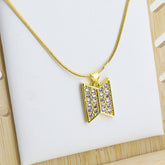 Creative BANGTAN LOGO Pendant Necklace