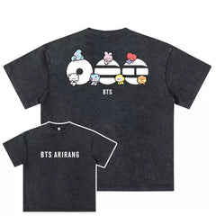 BANGTAN ARIRANG Crewneck Short-sleeved T-shirt