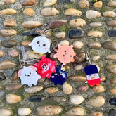 KPOP Acrylic Interlayer Cartoon Keychain Pendant