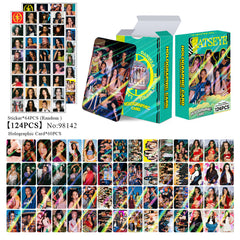124pcs KATSEYE Laser Photocard Collection