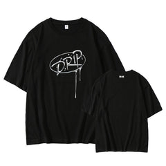 KPOP DRIP Album Printed Short-sleeved T-shirt