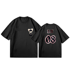 KPOP Birthday Logo Short-sleeved Top