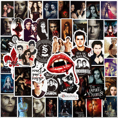50 Tvd Graffiti Stickers