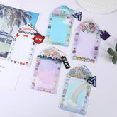 KPOP Cartoon Photocard Cover Key Chain Pendant