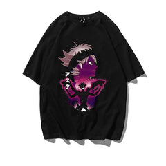 Unisex Anime Cotton Short-sleeved T-shirt