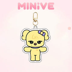 MINIVE Cartoon Keychain Acrylic Pendant