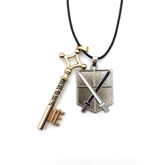 Anime Logo Key Necklace