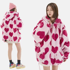 Plush Hearts Jacket