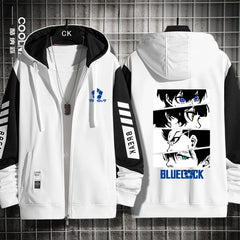 Unisex Anime Nagi Zipper Cardigan Hoodie