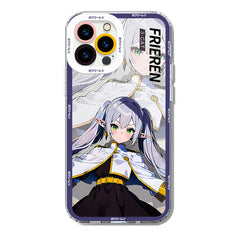 Anime Print Transparent Phone Case