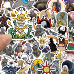 50 Cartoon Game Graffiti Waterproof Stickers