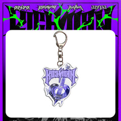 AE "Rich Man" Guitar Pick Acrylic Keychain