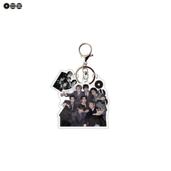 BANGTAN Acrylic Three-piece Pendant Keychain