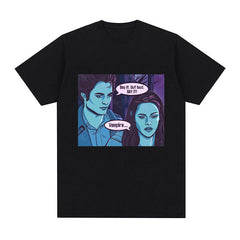 Vintage Vampire Comic Graphic T-Shirt