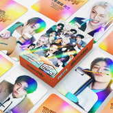 124PCS SKZ THIS & THAT Holographic Photocard Stickers