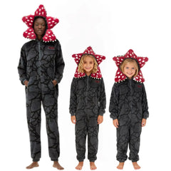 Unisex Fleece Hooded Demogorgon Onesie Pajamas