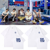 TWS Soda House Printed Cotton Top