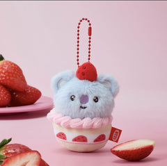 BANGTAN Strawberry Tart Plush Doll Pendant